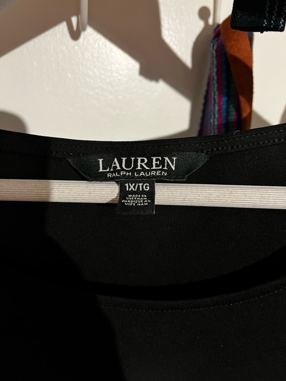 Lauren Ralph Lauren Black Sleeveless Jersey Dress